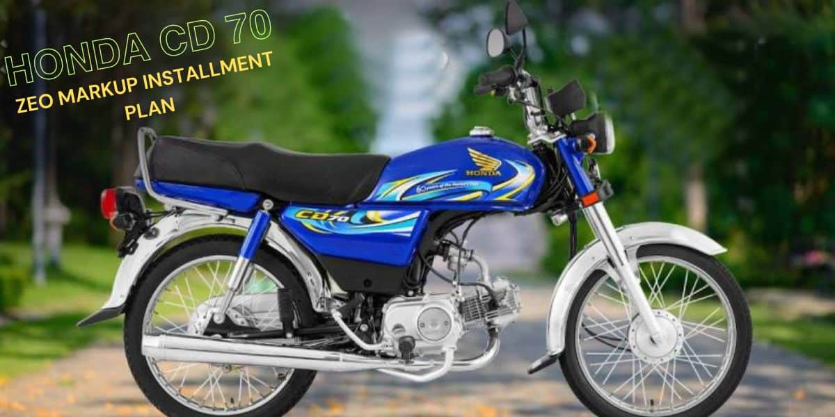 Honda CD 70 Latest Price Zero Markup Installment Plan February 2024