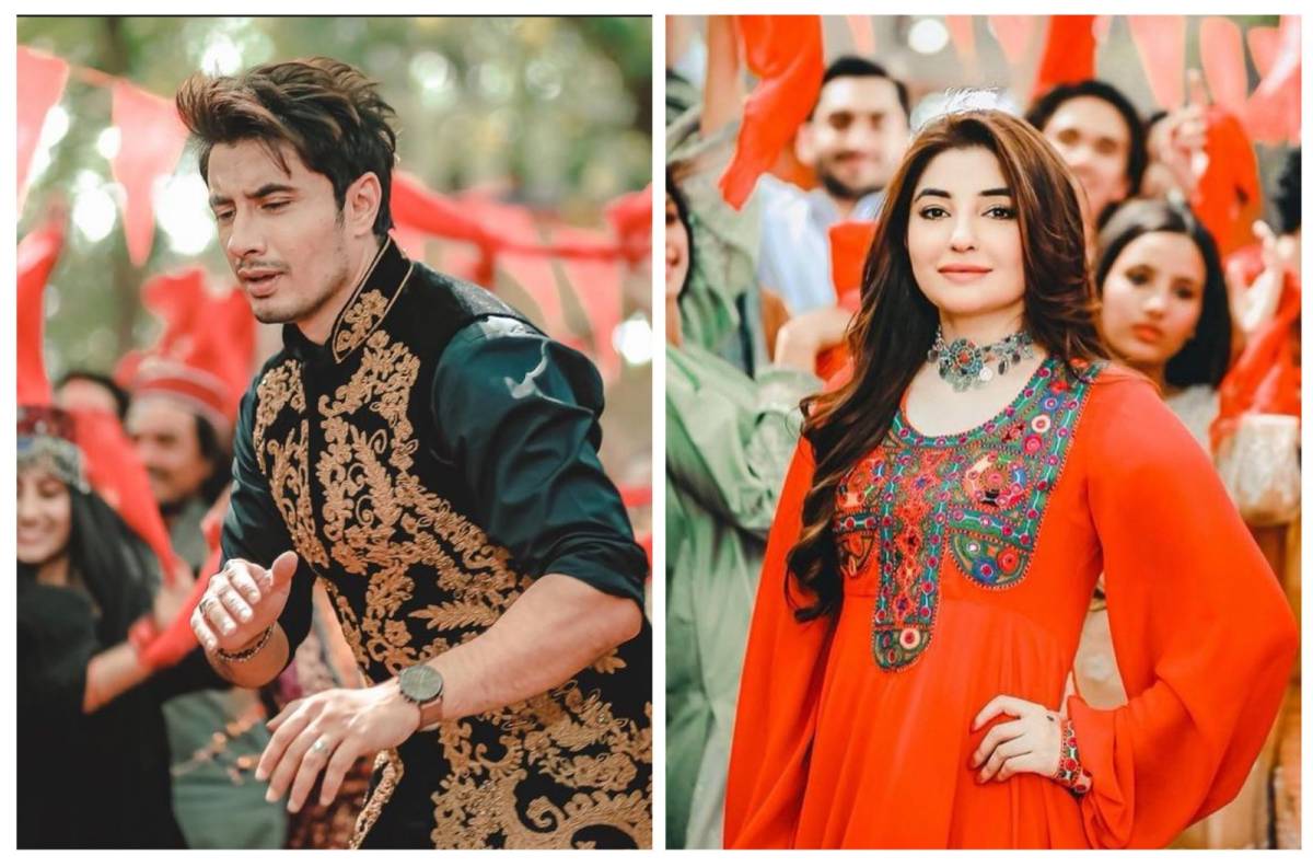 1200px x 792px - Ali Zafar and Gul Panra's new Pashto song wins hearts