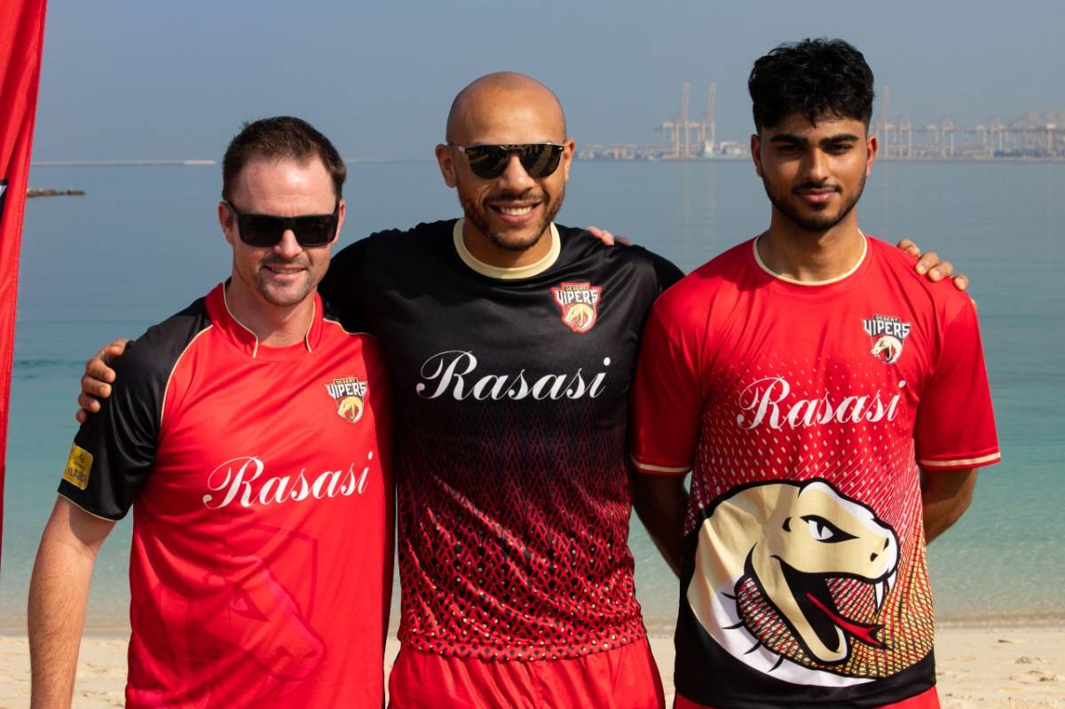 The Desert Vipers Reveal Their Jersey and Match Kit For The Inaugural Dp  World ILT20