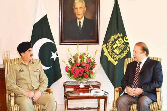 PM, Army Chief discuss implementation of NAP
