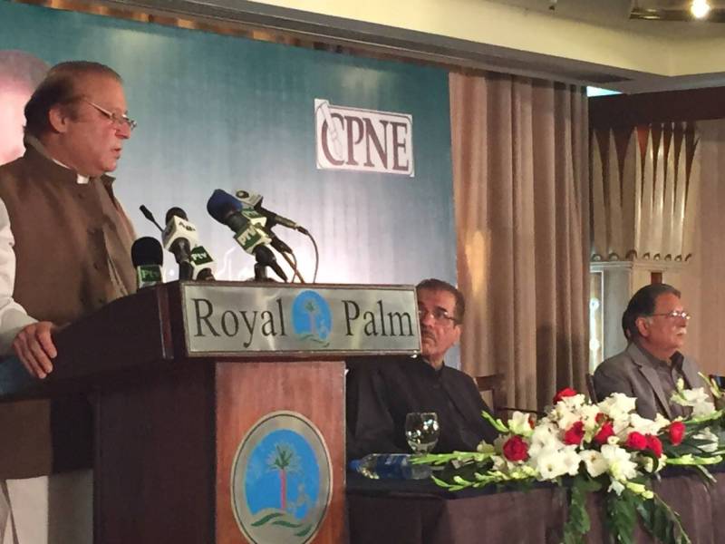 Media's role in strengthening democracy is vital: PM Nawaz