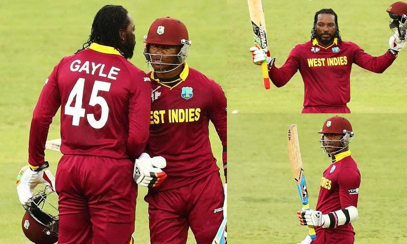Gayle hits 1st ever World Cup 200