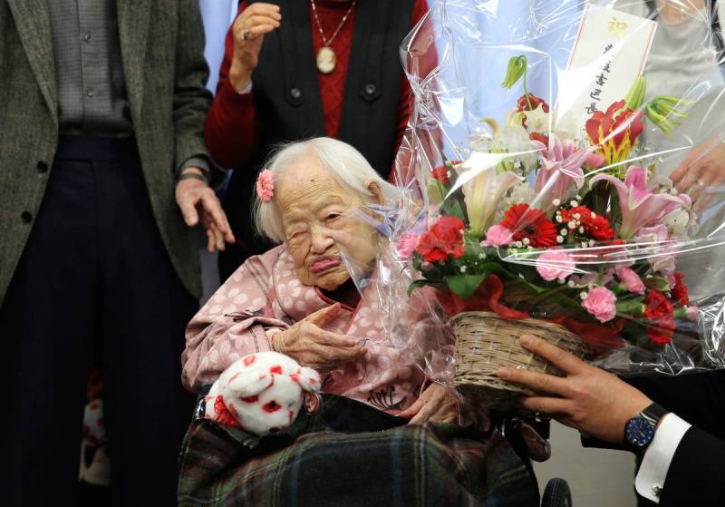 World's oldest woman turns 117 in Japan