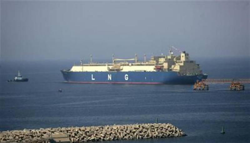 First LNG shipment reaches Port Qasim