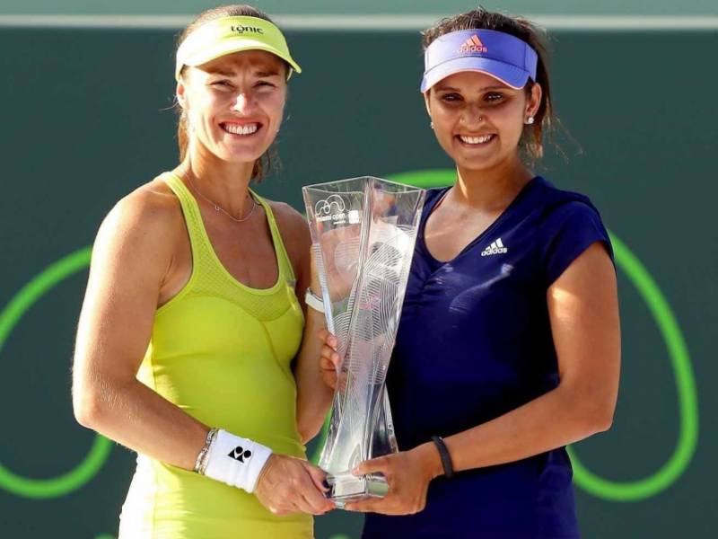 Sania Mirza-Martina Hingis win Miami Open title
