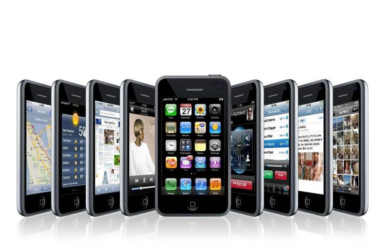 Mobile phone import 7.68% rise eight months