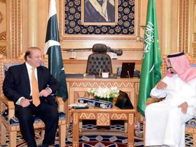 PM Sharif meets King Salman, talks about Yemen issue
