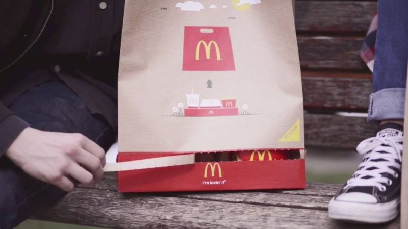 McDonald's introduces BagTray