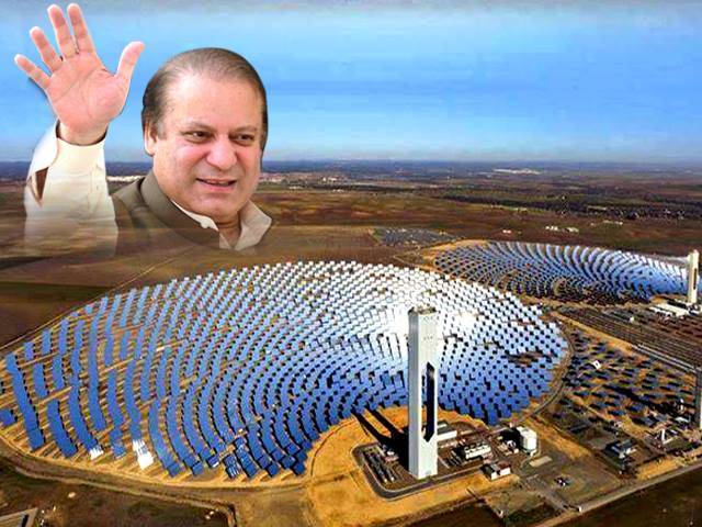 PM Sharif inaugurates first unit of Quaid-e-Azam Solar Park