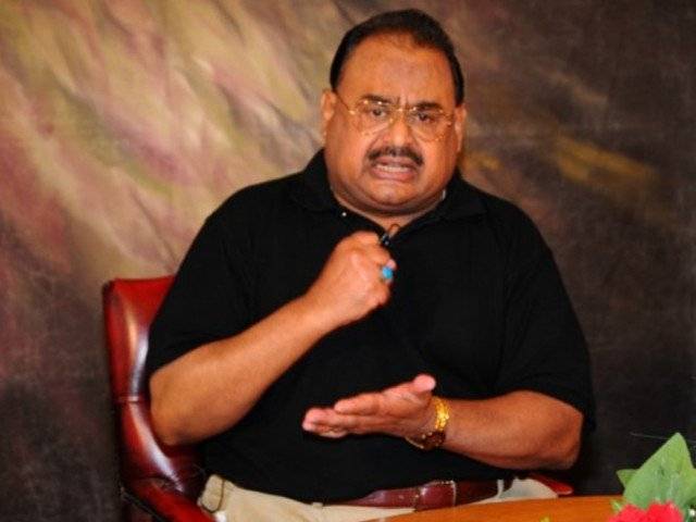 Ban on live speeches of Altaf Hussain being mulled