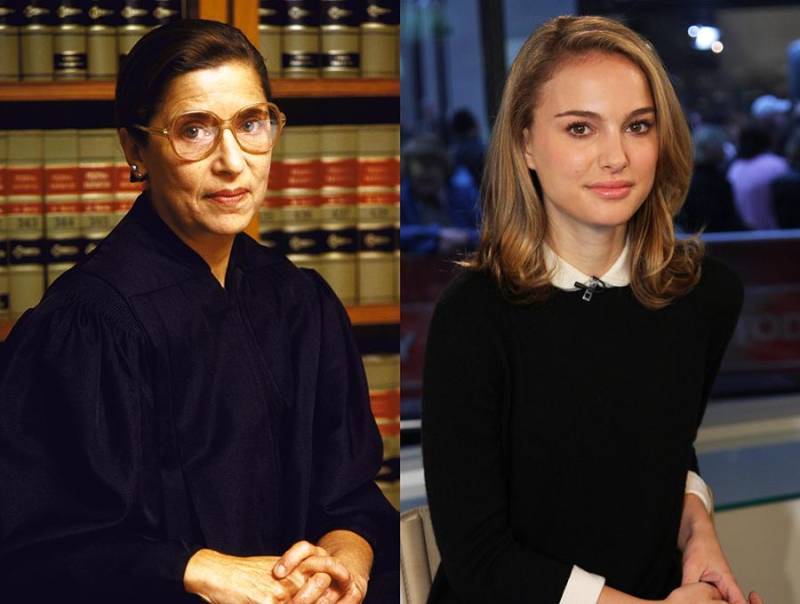 Natalie Portman to play US Justice Ruth in biopic