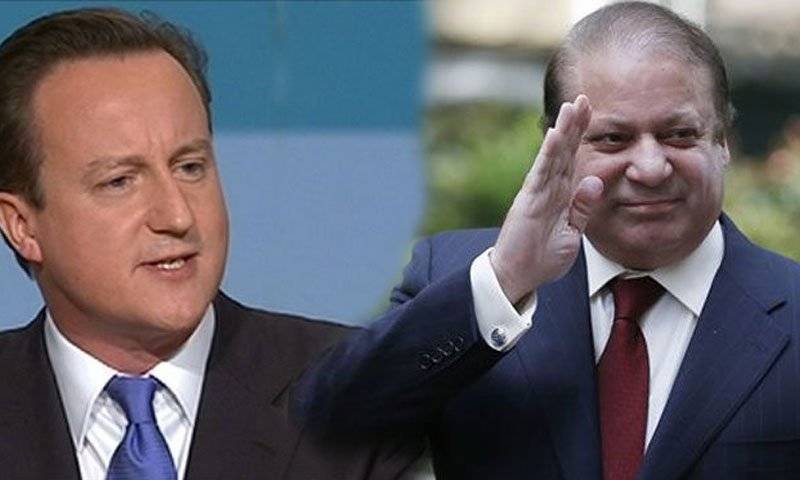 PM Sharif congratulates David Cameron on election victory