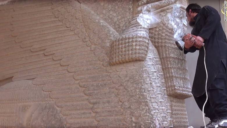 ISIS war on civilisation: Militants destroy ancient Syrian heritage