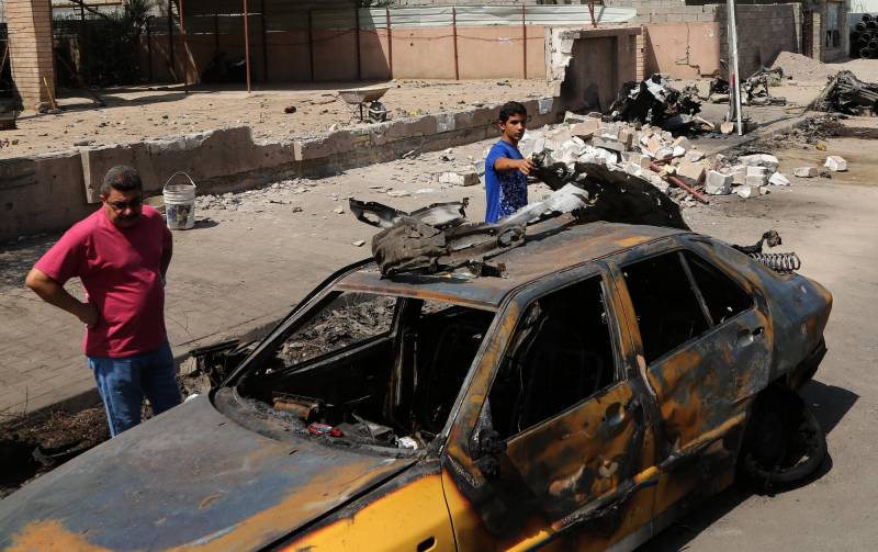 IS claims over 100 deaths in Baghdad suicide blast
