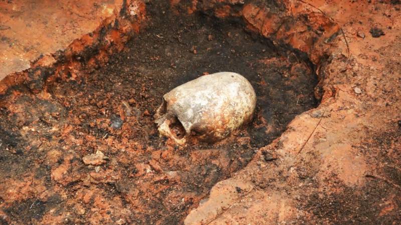 2000-yr-old 'alien skeleton' unearthed at Russia's Stonehenge