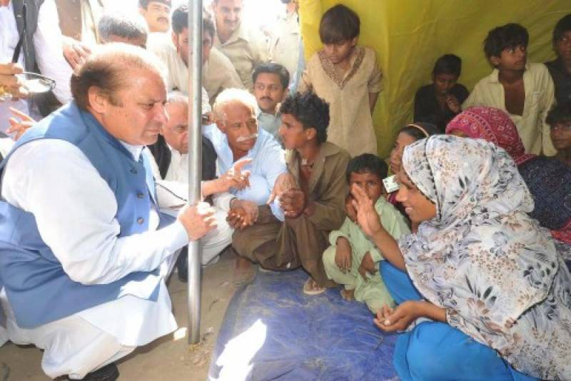 PM Nawaz announces Rs300m for flood relief in Mianwali