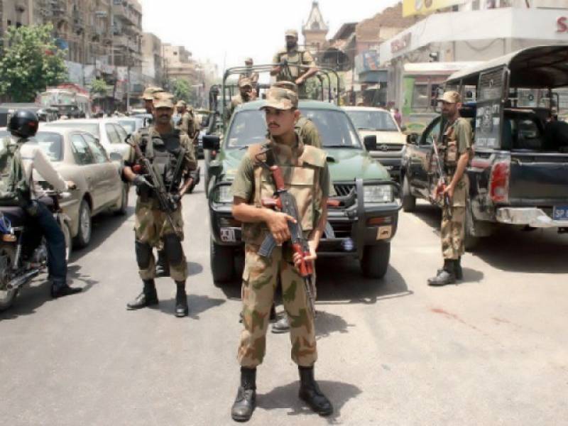 Five terrorists encountered in Karachi