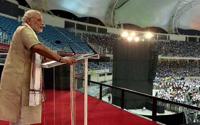 Modi issues warning to Pakistan from UAE