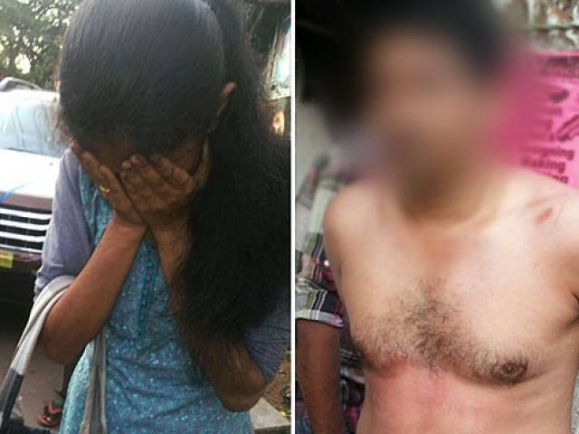 Muslim boy stripped and beaten up for accompanying Hindu girl