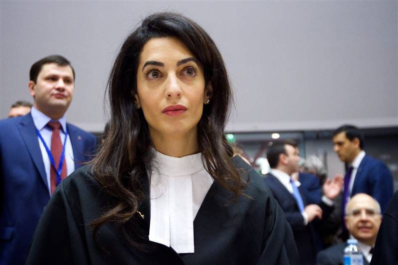 Associated Press comes under fire for sexist tweet about Amal Clooney