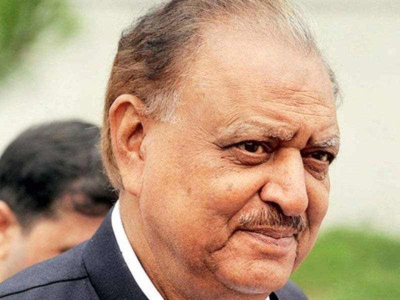 President Mamnoon to leave for China on four-day tour