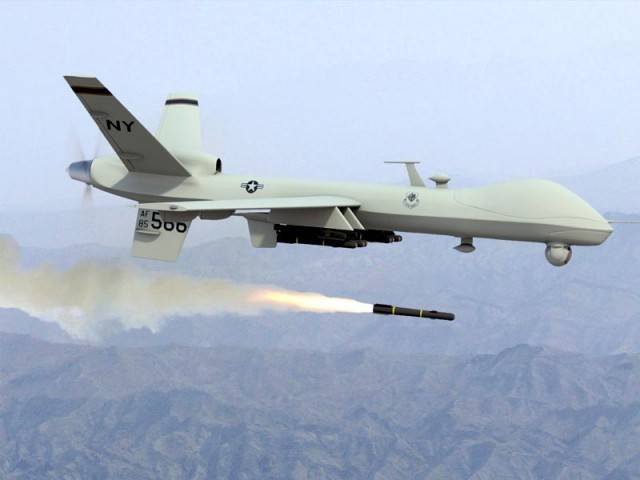 Five suspected terrorists killed in US drone attack