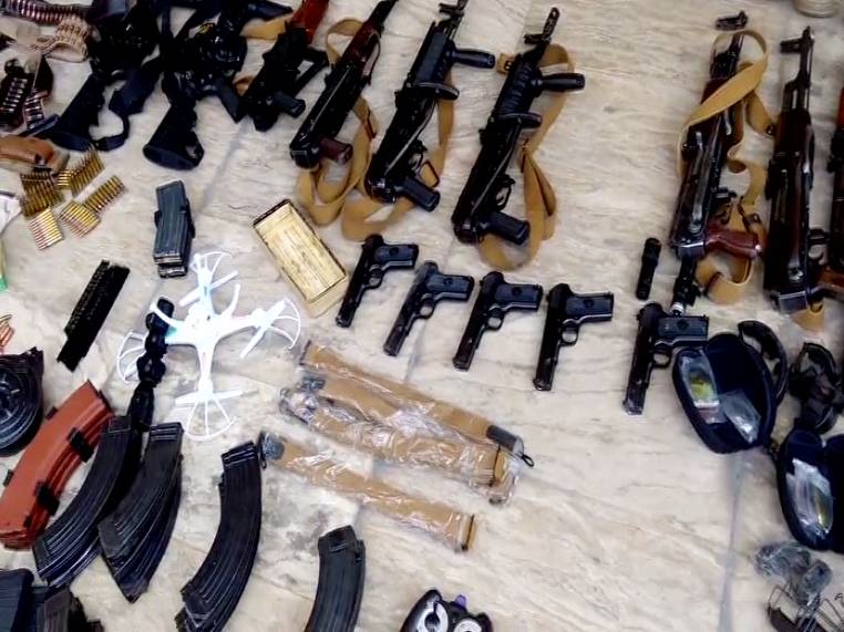 Huge cache of weapons, gadgets recovered in Islamabad; 20 arrested