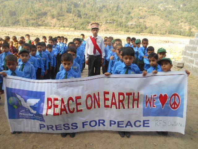 Intel Peace Day: Kashmiri children ask India to stop killings of innocent people along LoC