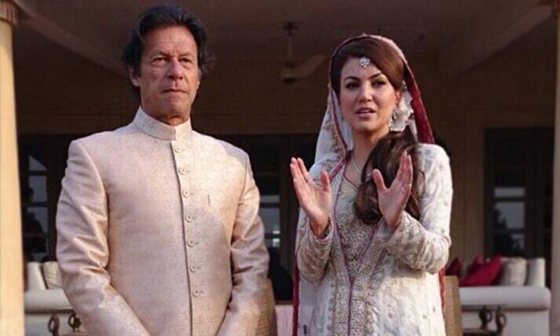 Latest video shows Imran Khan playing cricket with Reham Khan