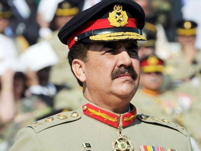 Army Chief Raheel Sharif arrives in UK for three-day visit