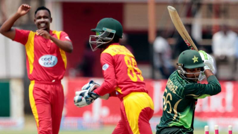 Muhammad Rizwan, Imad Wasim lift Pakistan to 259 against Zimbabwe in first ODI