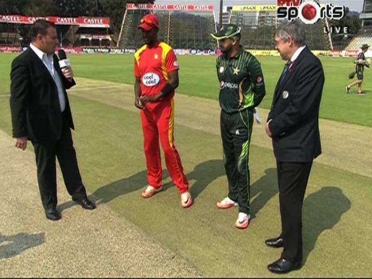 Pakistan bat against Zimbabwe in first ODI