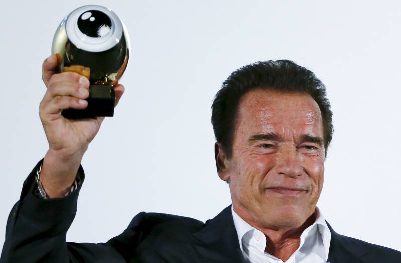 Arnold Schwarzenegger honoured at Zurich Film Festival