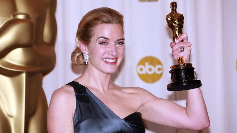 Where does Kate Winslet keep her Oscar?