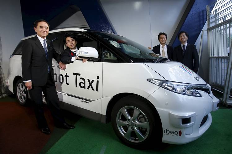 Robot Taxis to hit Japan roads next year