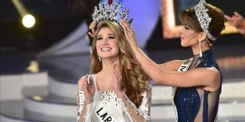 This beauty just crowned Miss Venezuela 2015!