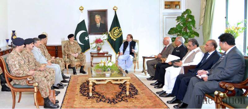 Civil, military leaderships meet to set agenda for PM upcoming US visit