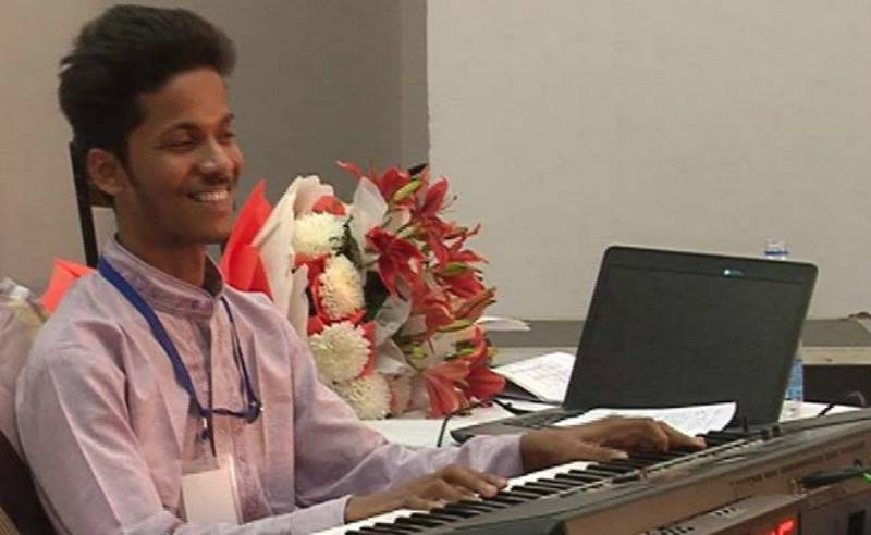 Indian student sets world record by playing piano for over 100 hours