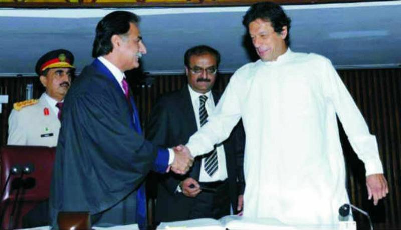 May I deliver the victory speech now? Ayaz Sadiq to Imran Khan