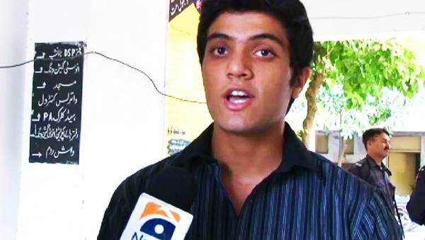 DSP's son Talha, who killed biker in accident, produced in court