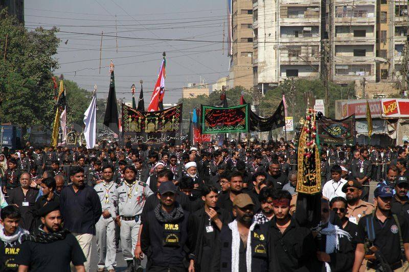 Ashura being observed with due solemnity