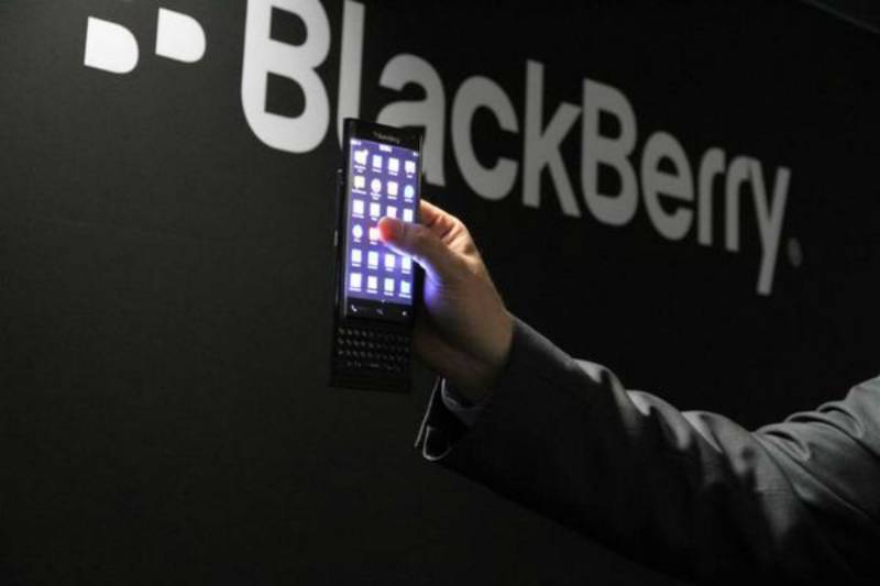 BlackBerry unveils first android smartphone