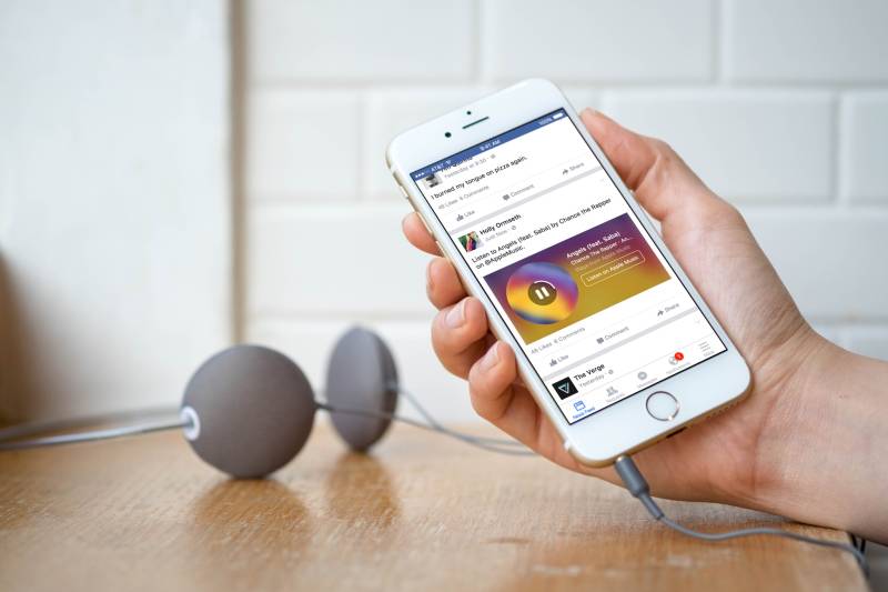 Facebook launches Music Stories