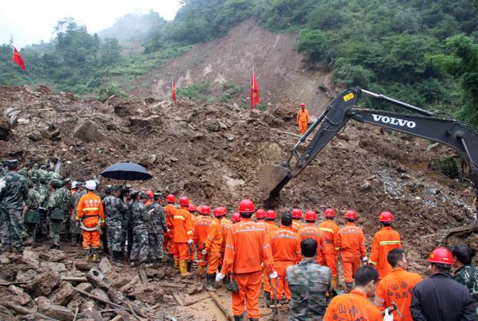 16 dead in China landslide, another 21 missing