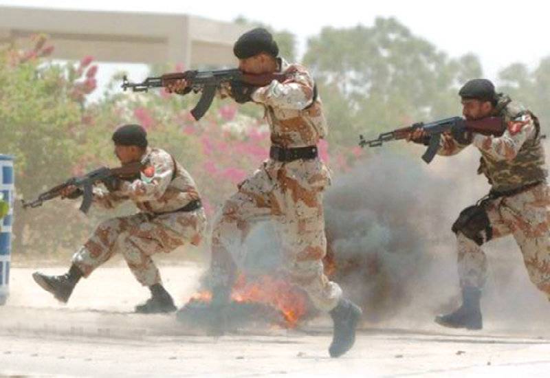 Sindh Rangers kill four terrorists during targeted operation