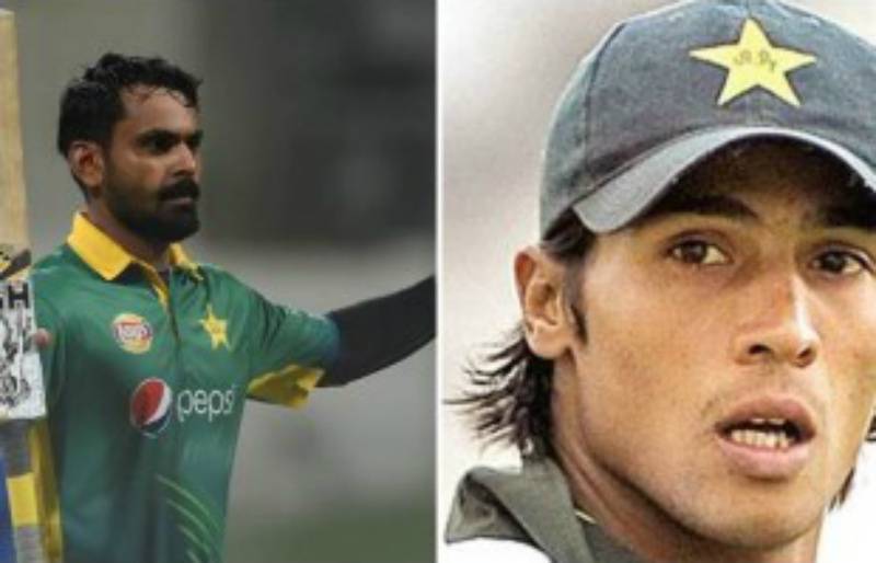 Hafeez refuses to play with disgraced bowler Amir
