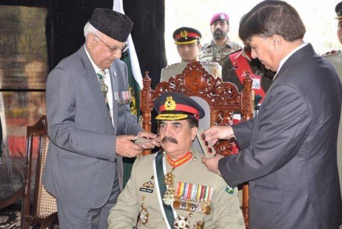 Army Chief installed Colonel of battalion of Regiment