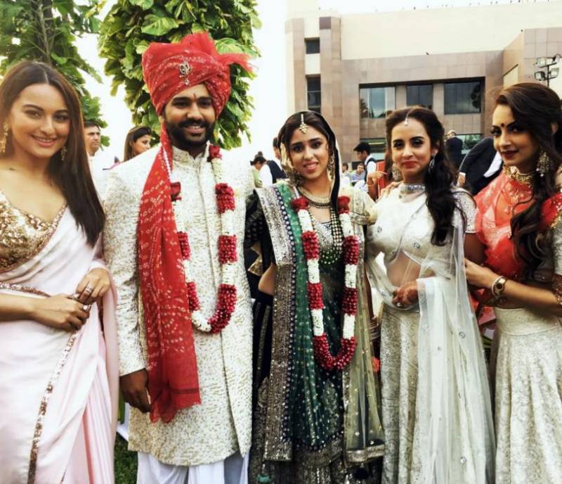 Indian cricketer Rohit Sharma marries childhood sweetheart