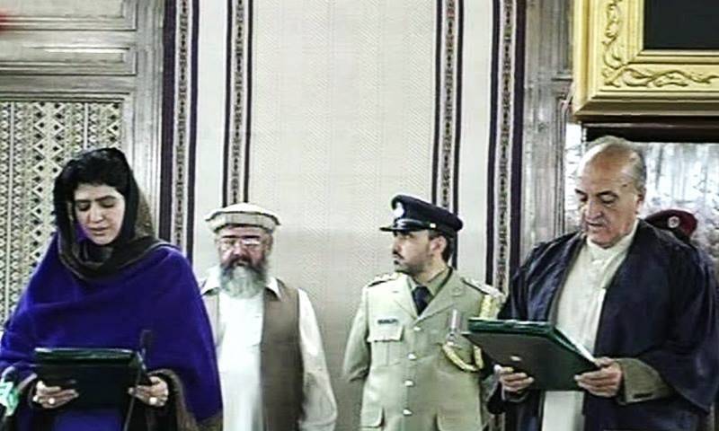 Rahila Durrani takes oath as first female speaker of Balochistan Assembly