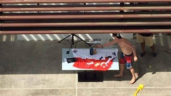 Israel apologizes after junior diplomat uses Singapore flag as tablecloth